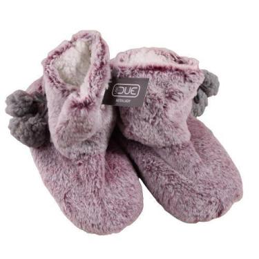 Imagem de Pantufa Bota Lady Peluciada Super Quentinha Due - UseDue, Rosa, 37/38