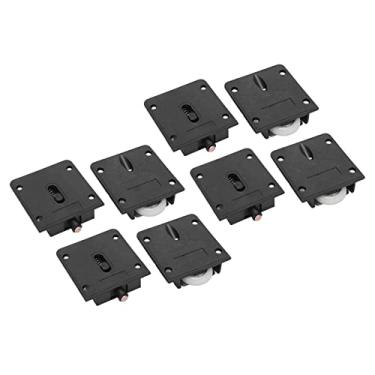 Imagem de Irfora Roda Deslizante de 25 Mm, 4 Conjuntos de Acessórios de Rolo de Guarda-roupa para Móveis de Gabinete, Fricção Pequena, Baixo Ruído, Deslizamento Suave, Aço Inoxidável, Materiais