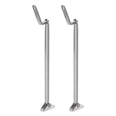 Imagem de Snsowed Mola de Suporte para Escotilha de Barco, Ajustador de Aço Inoxidável 304 de Grau Marinho de 8-1/4 pol. para Tampa de Porta de Campista de Iate RV, Equipado Com Placa de Suporte