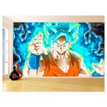 Imagem de Papel De Parede 3D Dragon Ball Goku Vegeta Anime 3,5M Dbz08 - Você Dec