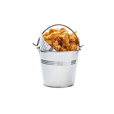 Imagem de Balde de gelo, balde de gelo de vinho tinto engrossado de aço inoxidável, caixa de refrigeração, balde de champanhe, balde de gelo, refrigerador de vinho para bar de hotel