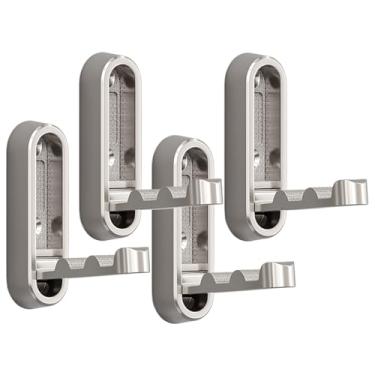 Imagem de Ganchos dobráveis para casaco | Ganchos dobráveis para casaco montados na parede - Organizador decorativo de armazenamento com economia de espaço, suporte para chaves para casacos, toalhas, chapéus