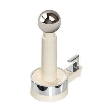 Imagem de Gancho de ventosa – Gancho retrátil para toalha com ventosa | Gancho removível sem broca para vidro, cozinha, local de trabalho, chapéu, quarto, trailer, chaveiro, porta, janela, janela