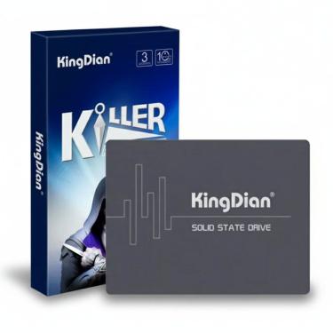 Imagem de SSD KingDian Killer 512GB 2.5" SATA III 6Gb/s, Leitura 560MB/s Gravação 520MB/s, Controlador SMI