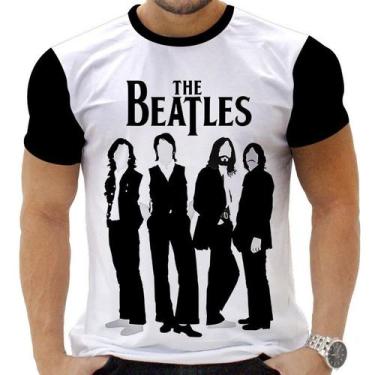 Imagem de Camiseta Camisa Personalizada Rock Beatles Clássico Rock 7 - Obsidiana
