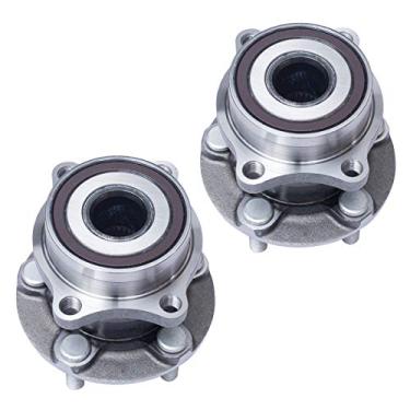 Imagem de AUQDD Conjunto de rolamento e cubo de roda traseira 512401 x2 compatível com Sc-ion FR-S/Sub-aru 13-16 BRZ,09-13 Forester,10-14 Legacy Outback,08-14 Impreza (sem WRX STI)