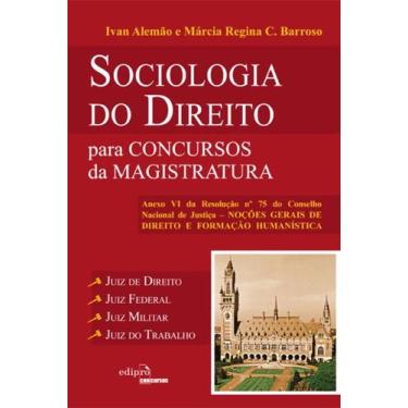 Imagem de Livro - Sociologia do direito para concursos da magistratura