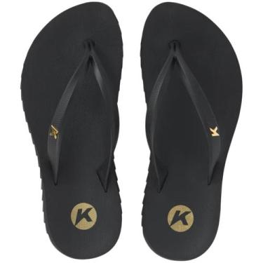 Imagem de Chinelo Feminino Conforto Design Moderno Ibiza Candy Kenner, Preto, 38
