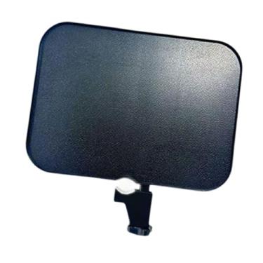 Imagem de YIJU Bandeja para pedestal de microfone com presilha para rack, multifuncional, prática e ajustável, ideal para transmissões ao vivo, Preto