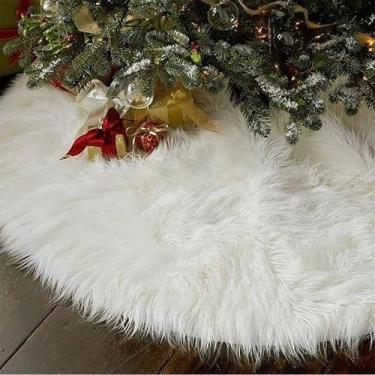 Imagem de Saia para Arvore De Natal Pelúcia Pelo Alto com 50cm de Largura - S DE