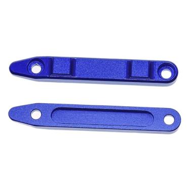 Imagem de Dynwave 2x Acessórios para Trilho de Proteção do Teto de Carro RC 1/16, Peças de Reposição, Substitui Diretamente Peças de Carro RC Portátil, Liga de Alumínio, Azul