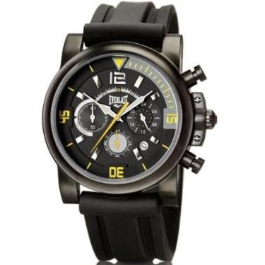 Imagem de Relógio Everlast Masculino Silicone A Prova D'Agua Moderno-Masculino