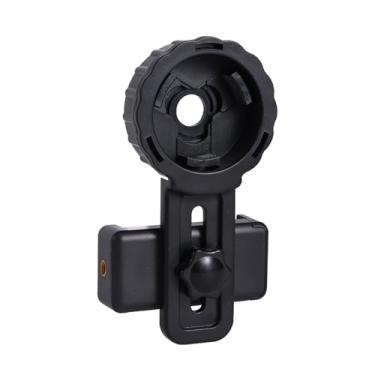Imagem de Adaptador Universal Telefone Binóculo, 360° Giratório Suporte Telefone Telescópio com Trava Clipe Luneta Adaptador Digiscope para iPhone Samsung Maioria dos Smartphones Oculares 16mm-50mm