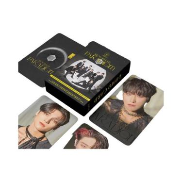 Imagem de Kpop ATEEZ Ashes to Light 55 Cartões Lomo Seonghwa San Hongjoong Yunho