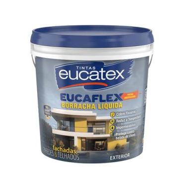 Imagem de Tinta Eucatex Borracha liquida 4kg - EUCAFLEX - EUCATEX, Chromium