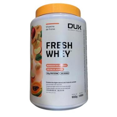 Imagem de Fresh Whey - Whey Protein 3W - 900g - Dux Nutrition, Vitamina de Fruta