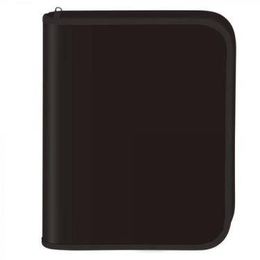 Imagem de Fichário ALL Black Universitário com Zíper  Dac