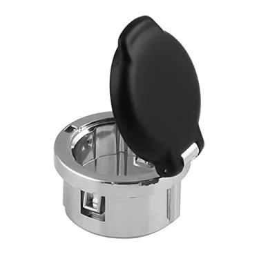 Imagem de ZEZEFUFU À prova de poeira 12 V tomada tomada tomada tampa tampa de ignição plugue protetor para Chevrolet GMC Pro peças