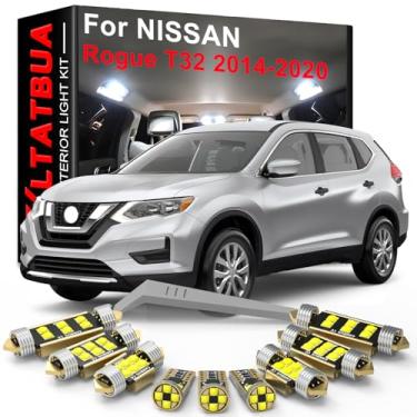 Imagem de WLTATBUA Kit de luz interior LED substituição do pacote para NISSAN Rogue T32 2014 2015 2016 2017 2018 2019 2020