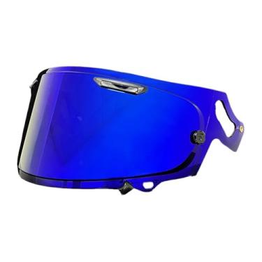 Imagem de ZQIYDYP Viseira De Capacete Vas-V Max Vision Para Capacetes Rx-7X, Corsair-X, Signet-X, Quantum-X, Dt-X, Defiant-X, Vas-V, Regent-X, Max, Rx-7V, Neo, Xd (Revo Deep Blue - Uso Diurno Apenas)