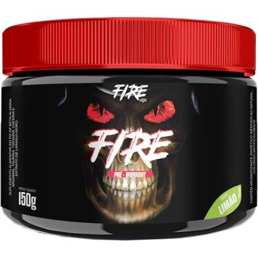 Imagem de Absolut Nutrition, Pré-treino complementado com Beta-alanina, Arginina, Taurina, e Cafeína, Sabor limão, Fire, 150 gramas