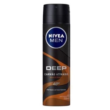Imagem de Desodorante Aerosol Nívea Men Deep Amadeirado Masculino 150ml-Masculino