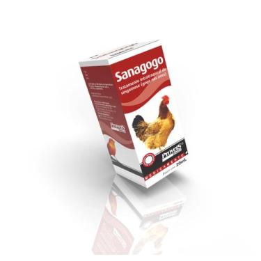Imagem de Sanagogo 20ml Provets Simoes Tratamento Contra Singamose Gogo de Aves 