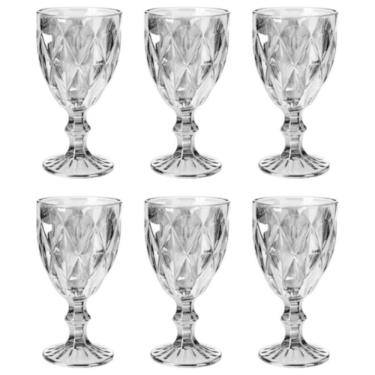 Imagem de Jogo de Taca Vidro Milbali Art House Bali 6 Tacas 320mL Zein