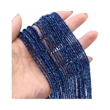 Imagem de Contas De Pedra Natural Espinela Facetada Cor Dourada 2mm 3mm Para Ace