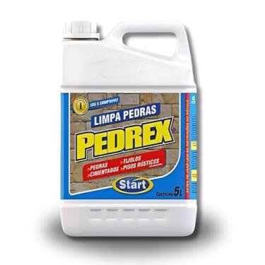 Imagem de Limpa Pedras Calçadas Pedrex Piso Rustico Start Antiderrapante Concentrado 5 Litros