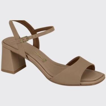 Imagem de Sandália Feminina Salto Bloco Médio Grosso Vizzano 6530.101.7286-Feminino
