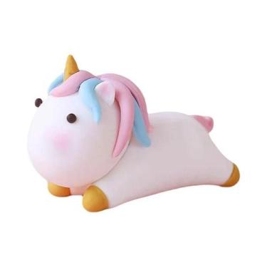 Imagem de Topo De Bolo De Unicórnio Arco-Íris Para Meninas, 9 Peças, Decorações 