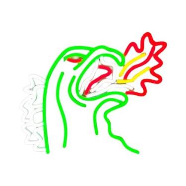 Imagem de Letreiro De Neon LED Ghostbusters Dinossauro Monstro Para Decoração De