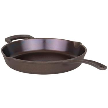 Imagem de Viking Frigideira antiaderente, panelas de indução de ferro fundido de bronze de 30,5 cm, feita sem PFAS, distribuição uniforme de calor, segura para forno a 500F