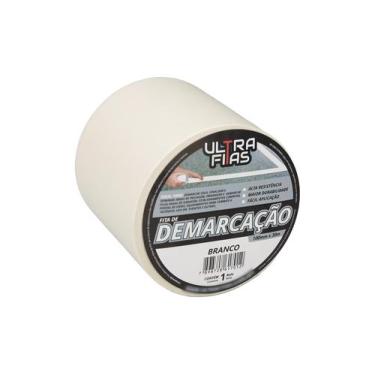 Imagem de Fita Demarcação Pvc 100mm X 30m Sinalização Cores Variedades - Ultra F