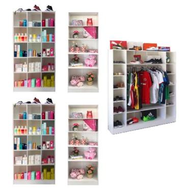 Imagem de Kit 5 Expositores Para Loja: 1 Colméia Ana + 2 Bia + 2 Liz Magia Móvei