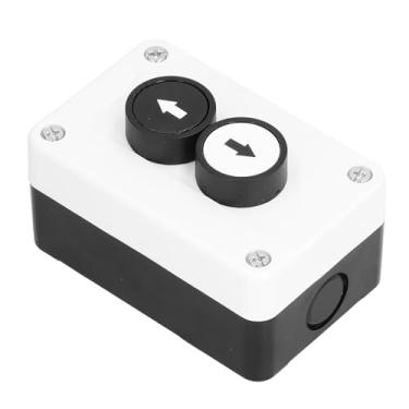 Imagem de Cryfokt Interruptor de Elevação Traseira do Caminhão Com Porta de Rolo de Seta para Cima e Baixo, Estação de Caixa de Botão Anticorrosiva, Tipo de Ação Momentânea, Campo de Controle Industrial,