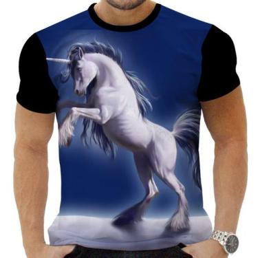 Imagem de Camiseta Camisa Personalizada Animal Mágico Unicórnio 11 - OBDS, INF 1