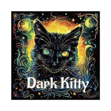 Imagem de Livro De Colorir De Gato Adulto Com 20 Páginas Para Alívio Do Estresse