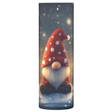 Imagem de Qilmy Vaso de gnomo fofo de Natal para flores, vaso de belas artes, decoração de casa para escritório, sala de jantar, sala de estar, casamento330