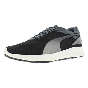 Imagem de PUMA Tênis de corrida feminino Ignite, Preto/prata/turbulência/verde pátina, 6