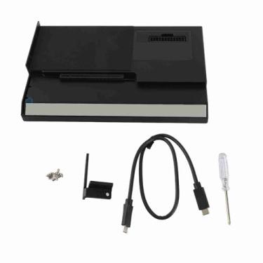 Imagem de Luqeeg Estação de Dock Gpu Externa Usb4.0, Gabinete Gpu de 40gbps para Consoles de Jogos de Laptop, Use Nucs, Liga de Alumínio, Preto, 1 Conjunto