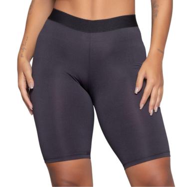 Imagem de Bermuda Térmica UV Poliamida Serra e Mar Lisa Fitness Feminina-Feminino