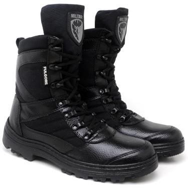 Imagem de Bota Coturno Militar Motociclista Masculina Cano Alto-Masculino