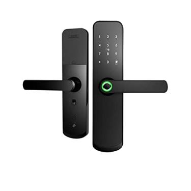 Imagem de Fechadura de porta inteligente aplicativo impressão digital 13,56 MHz fechadura de inserção cassete, cassete, cassete, inteligente, X7, fechadura de porta inteligente (cor: 22 x 235 6072) (4585)