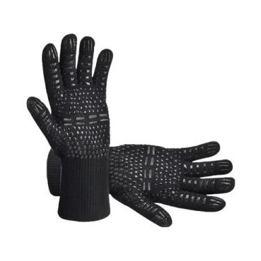 Imagem de Luvas De Forno E Churrasco Resistentes a Altas Temperaturas, Antichama