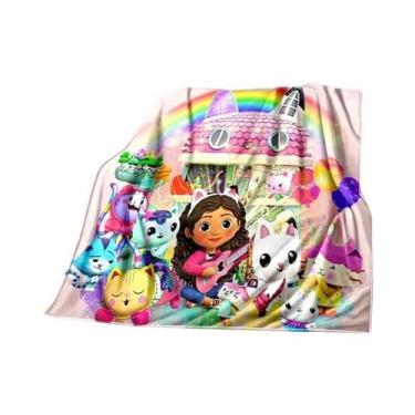 Imagem de Cobertor De Desenho Animado Fofo E Macio Para Casa, Quarto, Cama, Sofá