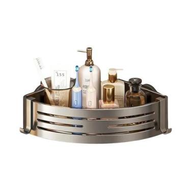 Imagem de Prateleira De Banheiro Com Ventosa, Suporte De Parede Para Shampoo, Or