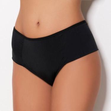 Imagem de Calçola Pala Dupla Cor:PretoTamanho:G - Kit Mania Lingerie, Preto, G