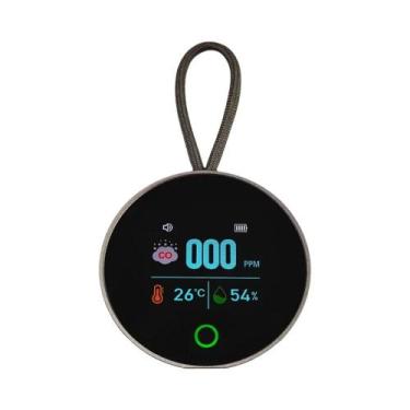 Imagem de Detector De Monóxido De Carbono Portátil E Recarregável Com Tela LED E